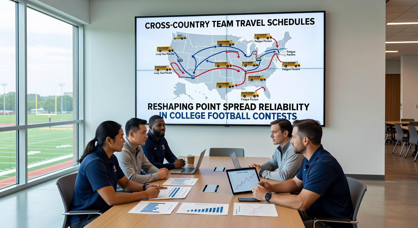College football players boarding a plane for a cross-country game, highlighting travel logistics in 2026 schedules